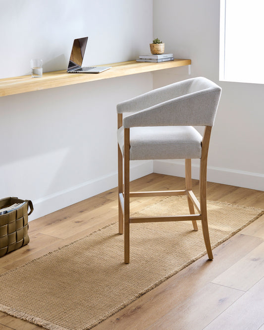 Kimi BOKM-2301 7ft Runner Machine Woven Runner Rug