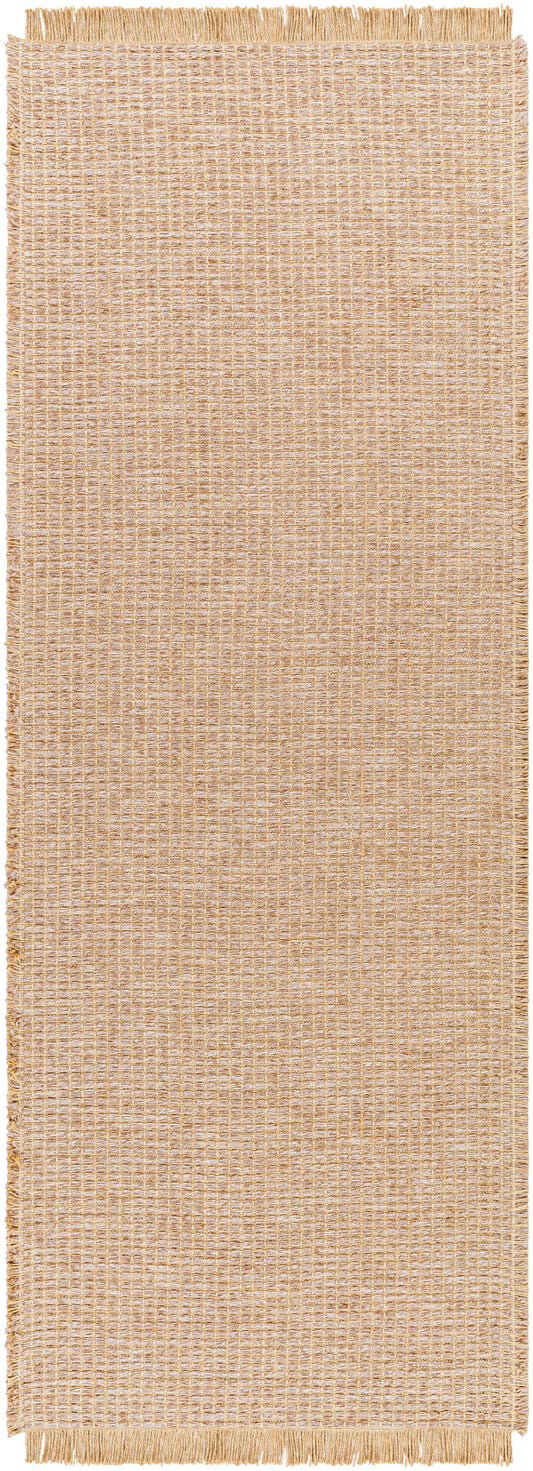 Kimi BOKM-2303 7ft Runner Machine Woven Runner Rug