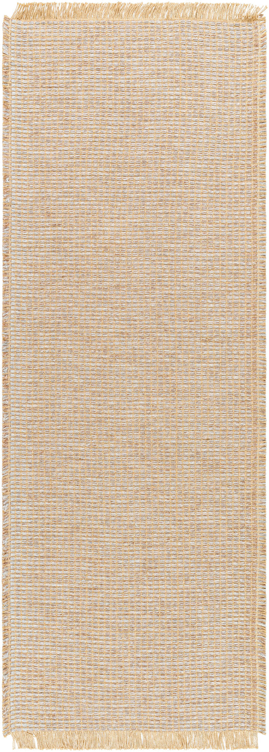Kimi BOKM-2306 7ft Runner Machine Woven Runner Rug