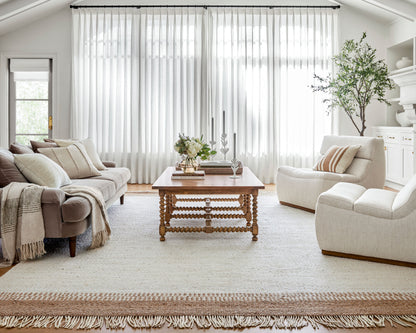 Kamey BOKY-2305 8' x 10' Handmade Jute Area Rug