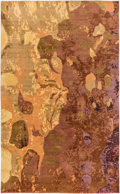 Alfombra decorativa de lana hecha a mano Brought to Light BOL-4005 de 2' x 3'