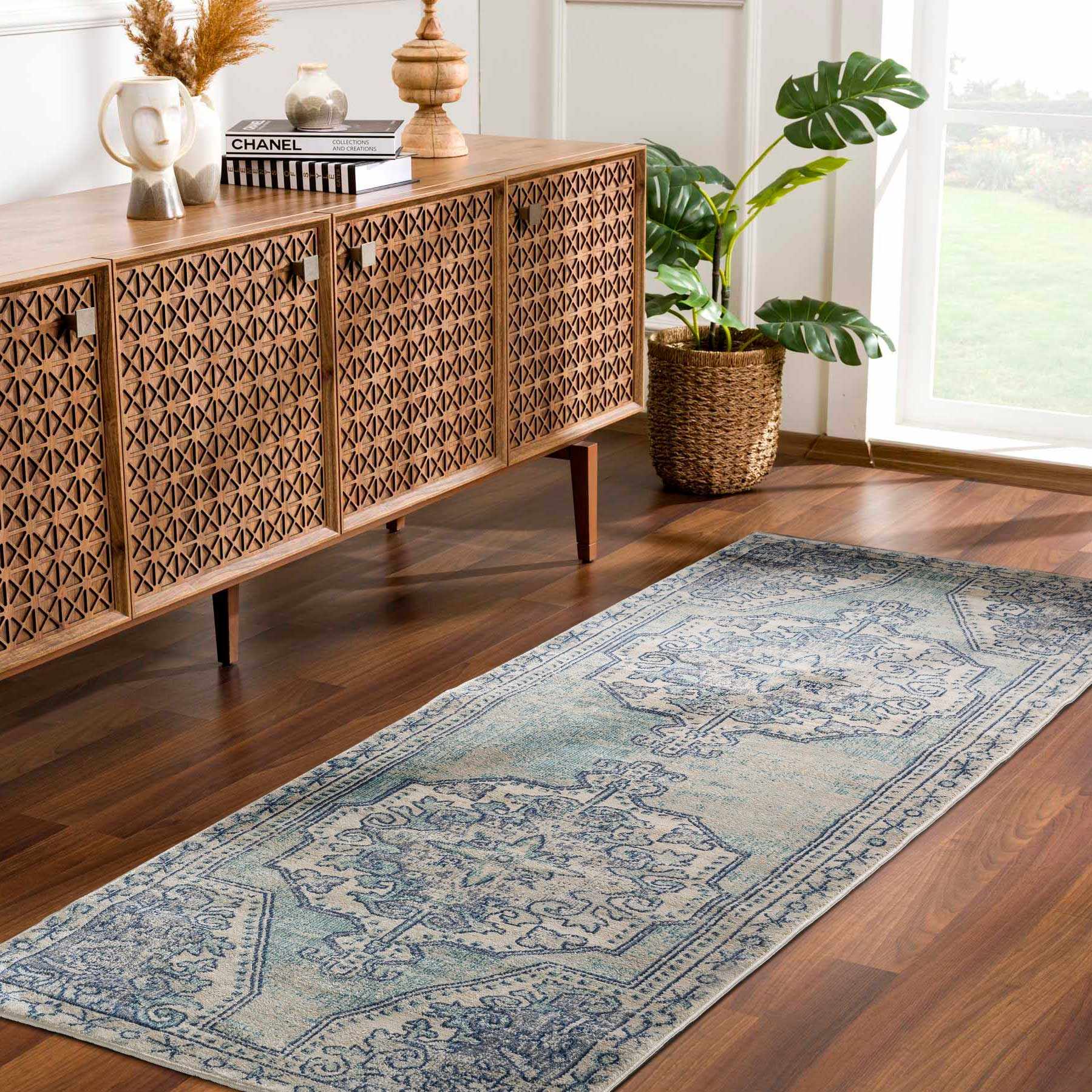Bohemian BOM-2301 Machine Woven Rug