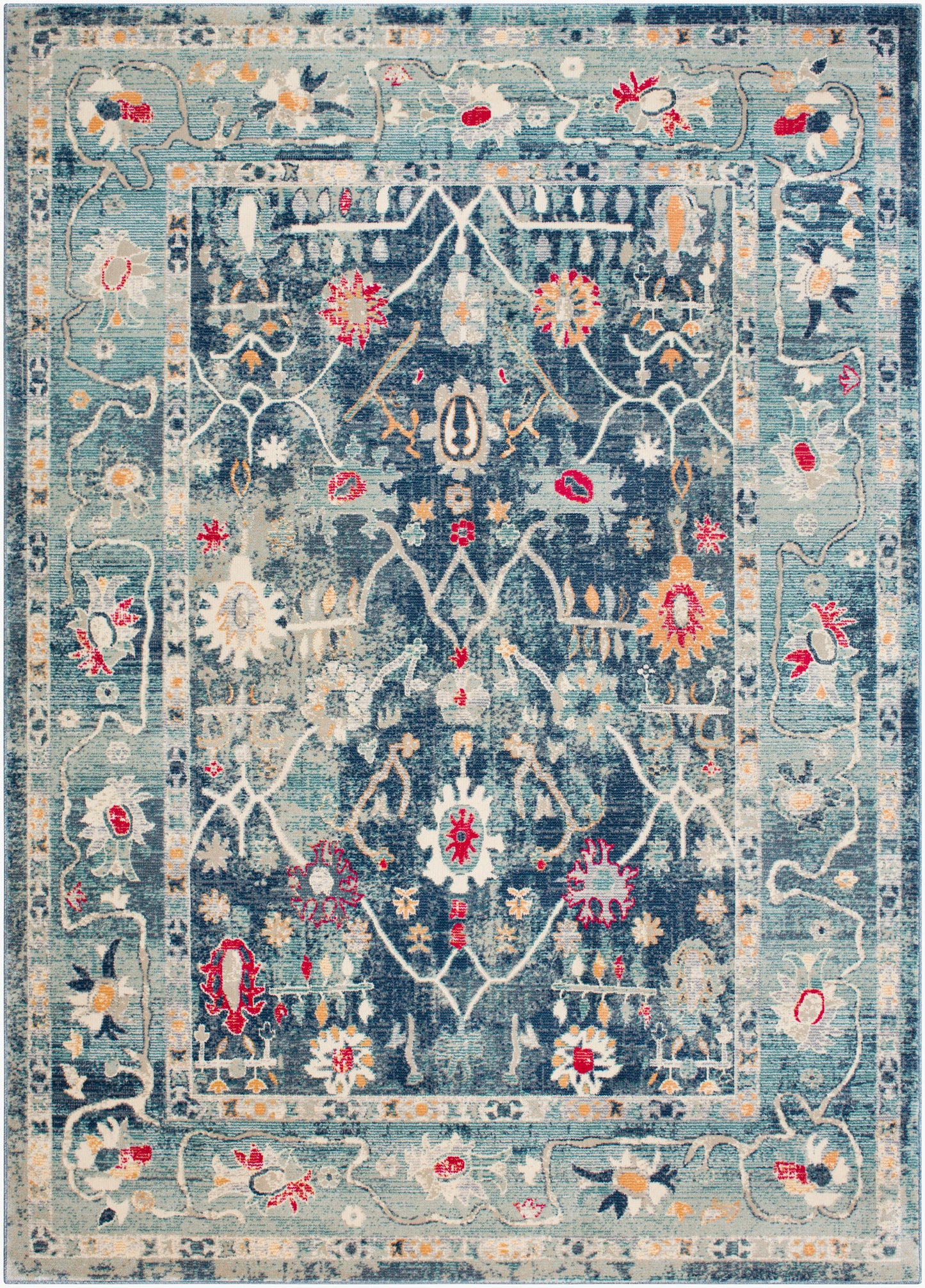Alfombra tejida a máquina Bohemian BOM-2305 de 1,52 m x 2,13 m