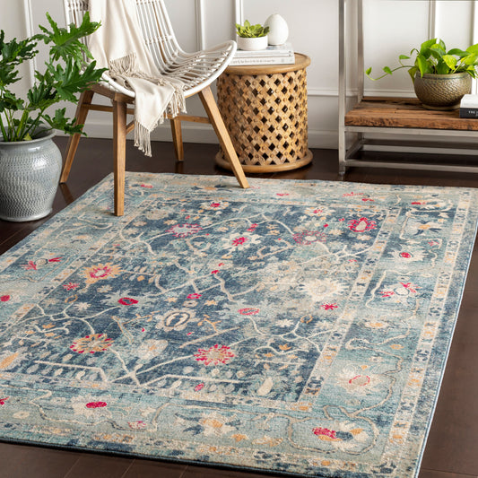 Alfombra tejida a máquina Bohemian BOM-2305 de 1,52 m x 2,13 m