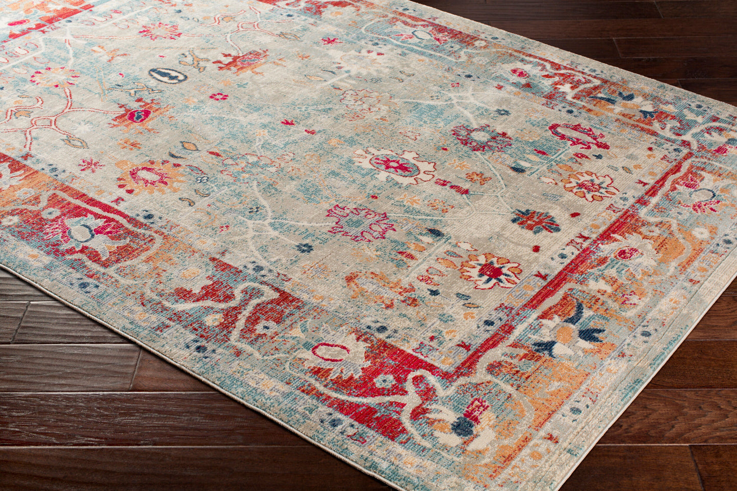 Alfombra tejida a máquina Bohemian BOM-2306 de 8' x 10'