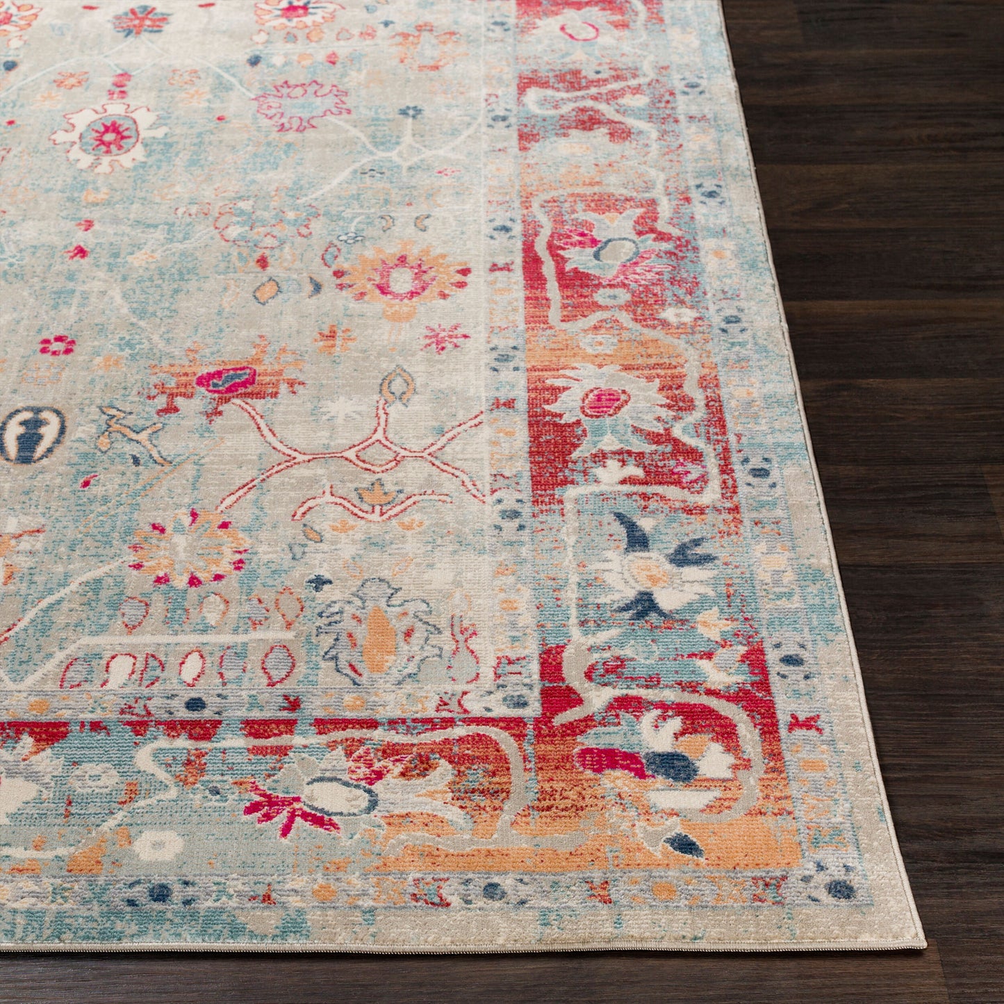 Alfombra tejida a máquina Bohemian BOM-2306 de 1,52 m x 2,13 m