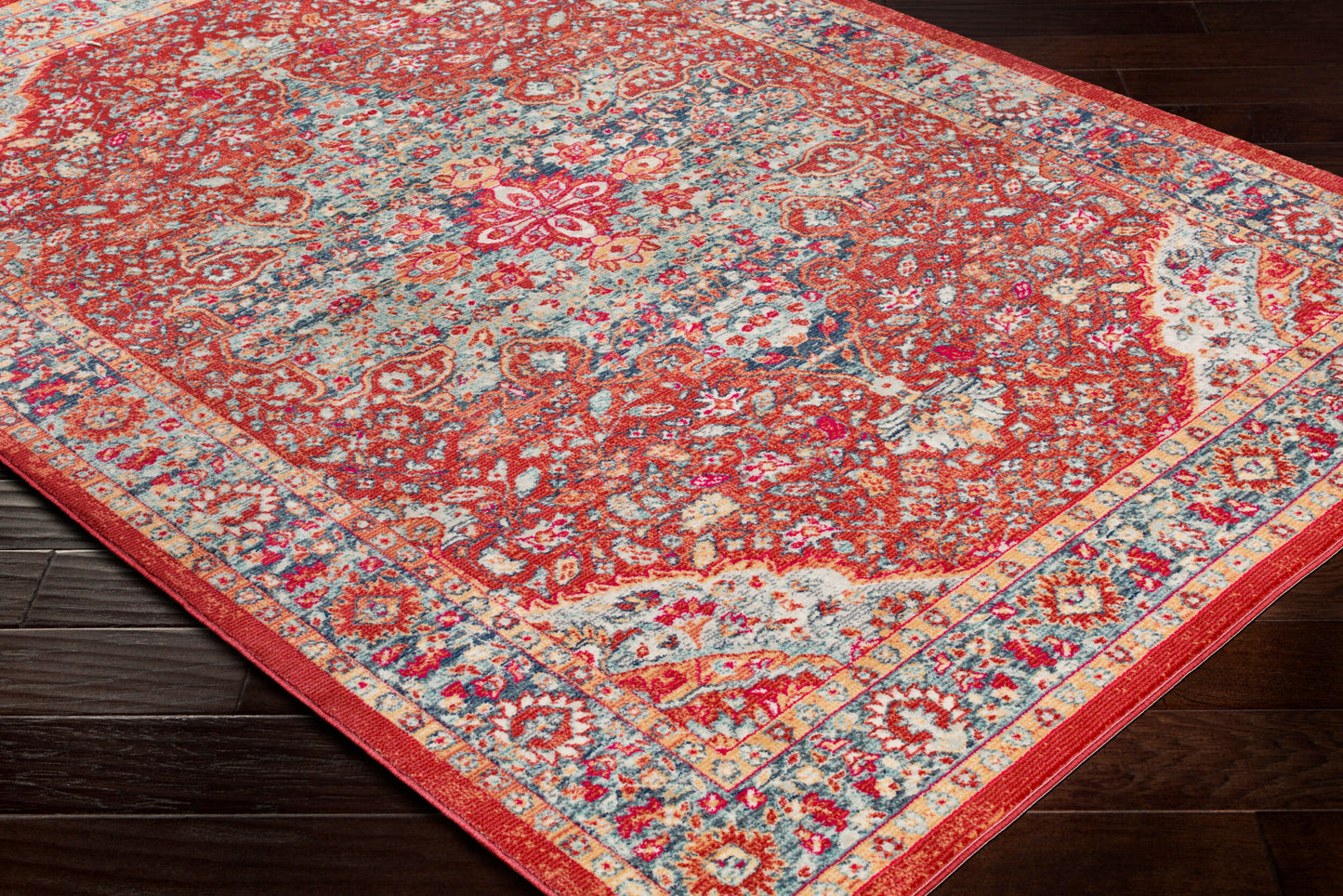 Alfombra tejida a máquina Bohemian BOM-2307 de 1,52 m x 2,13 m