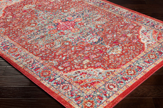 Alfombra tejida a máquina Bohemian BOM-2307 de 1,52 m x 2,13 m