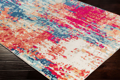 Alfombra decorativa tejida a máquina Bohemian BOM-2309 de 2' x 3'