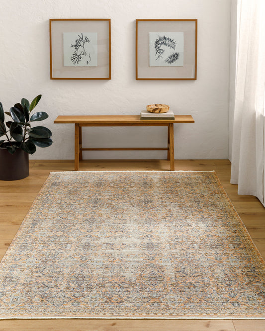 Ren BOMG-2307 8' x 10' Machine Woven Washable Indoor/Outdoor Area Rug