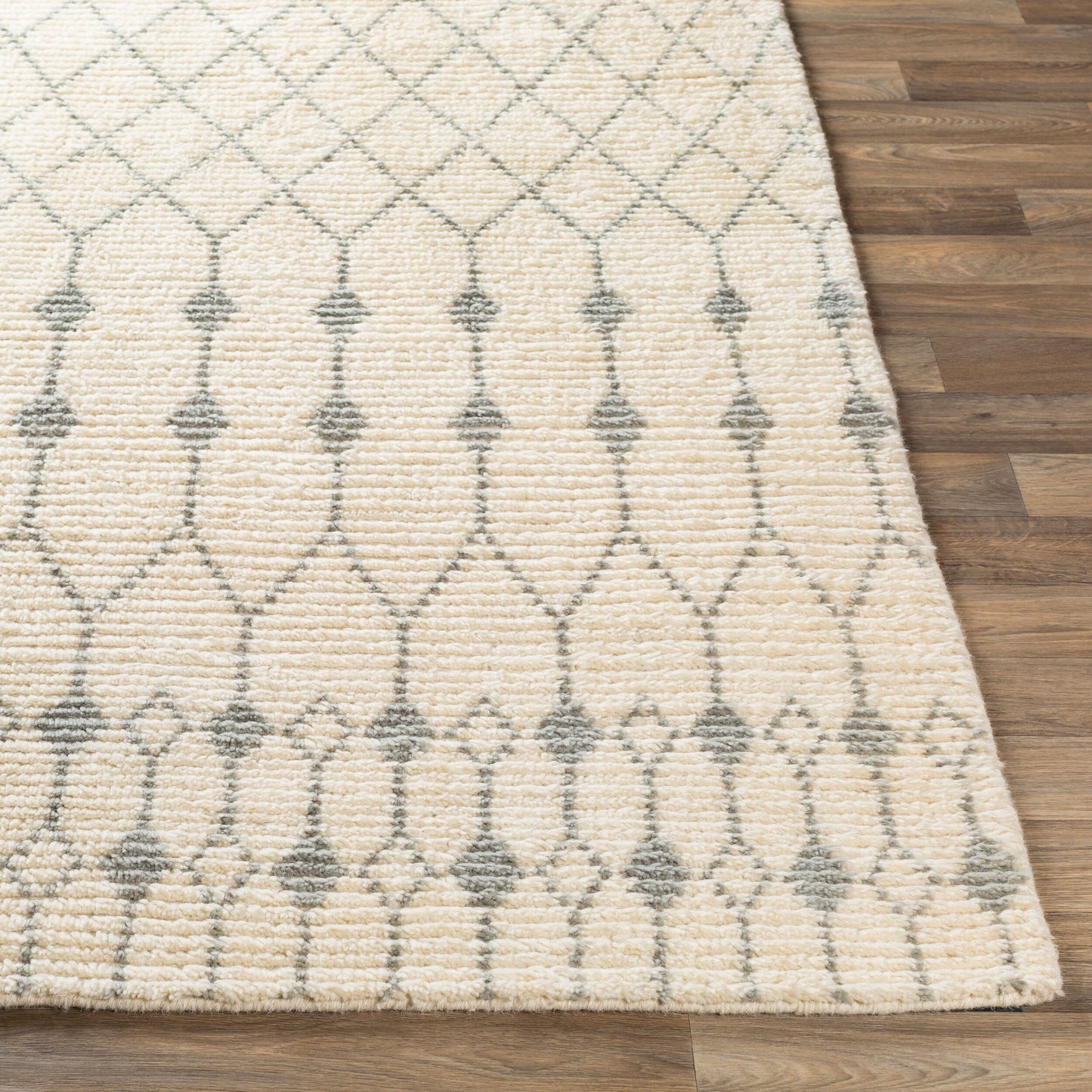 Beni Ourain BON-2300 2' x 3' Handmade Wool Accent Rug