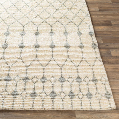 Beni Ourain BON-2300 2' x 3' Handmade Wool Accent Rug