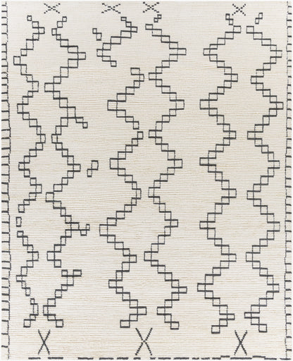 Beni Ourain BON-2301 8' x 10' Handmade Wool Area Rug