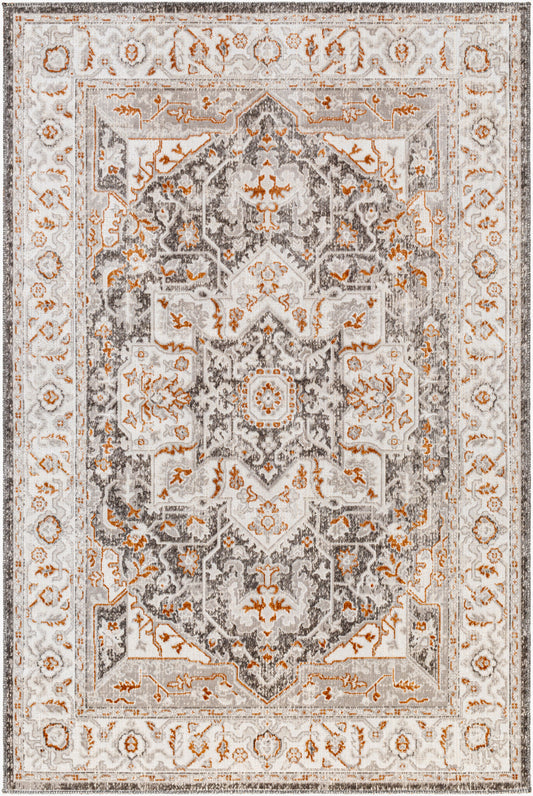Basel BOS-2313 2' x 3' Machine Woven Accent Rug