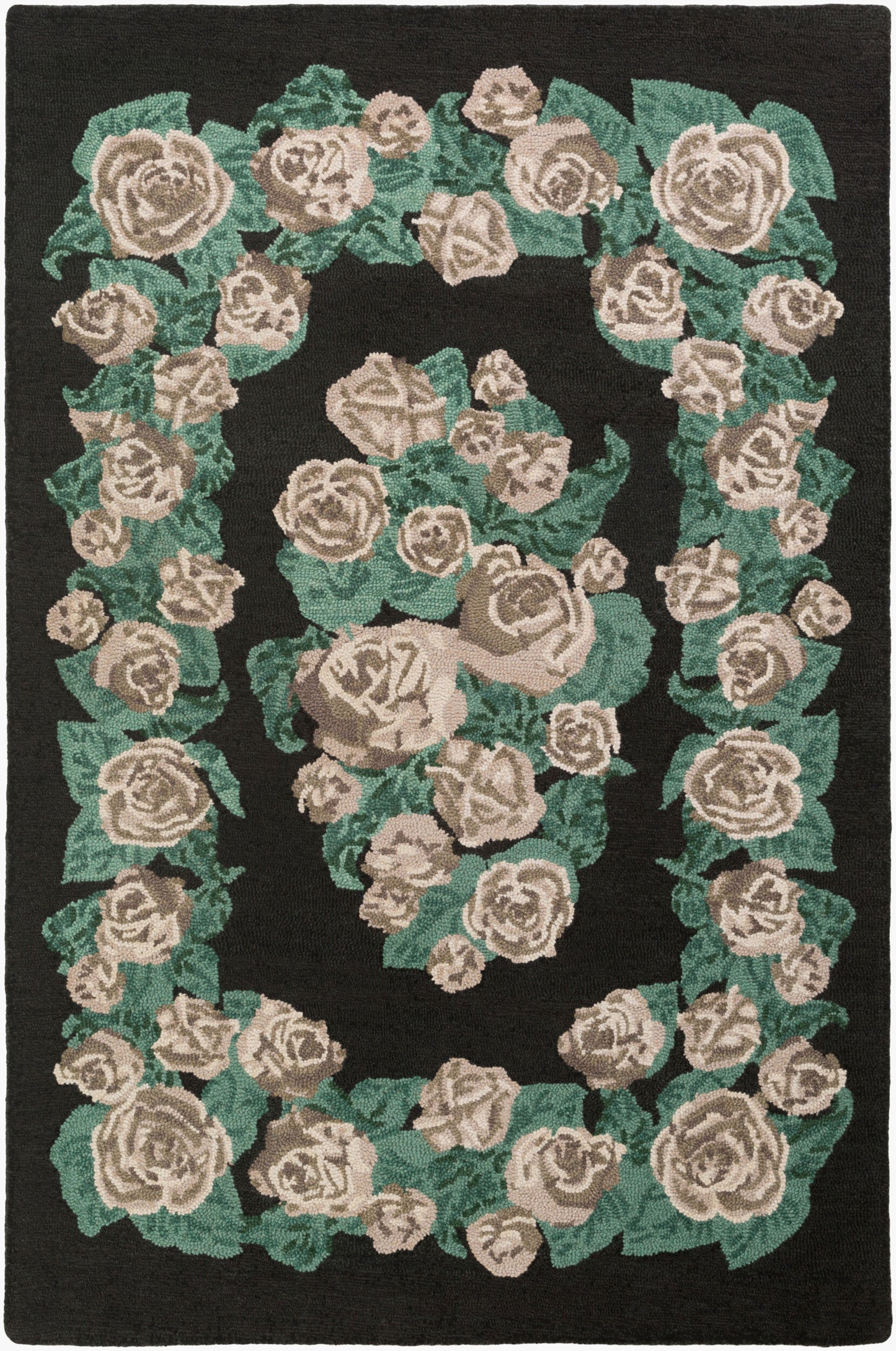 Alfombra de lana hecha a mano Botany BOT-2482 de 9' x 12'