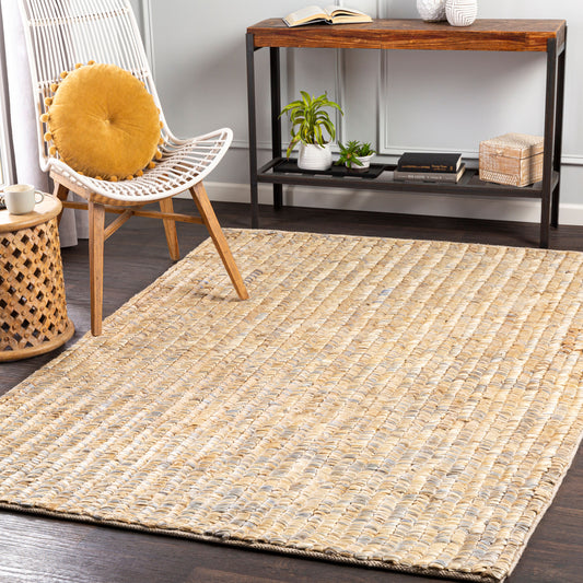 Bryant BRA-2404 Alfombra de yute hecha a mano de 1,52 m x 2,13 m