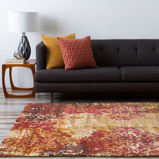 Brocade BRC-1002 2' x 3' Handmade Wool Accent Rug