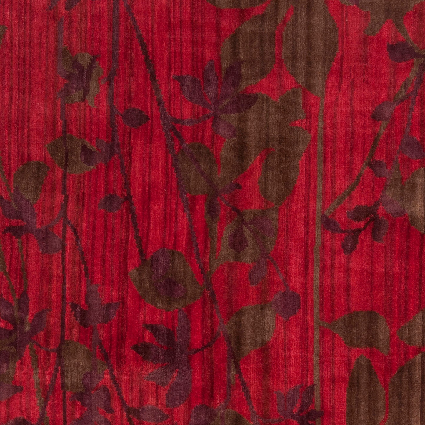 Alfombra de lana hecha a mano Brocade BRC-1005 de 8' x 11'