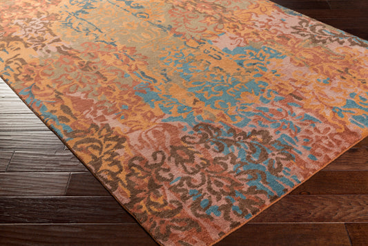 Brocade BRC-1009 5' x 8' Handmade Wool Area Rug