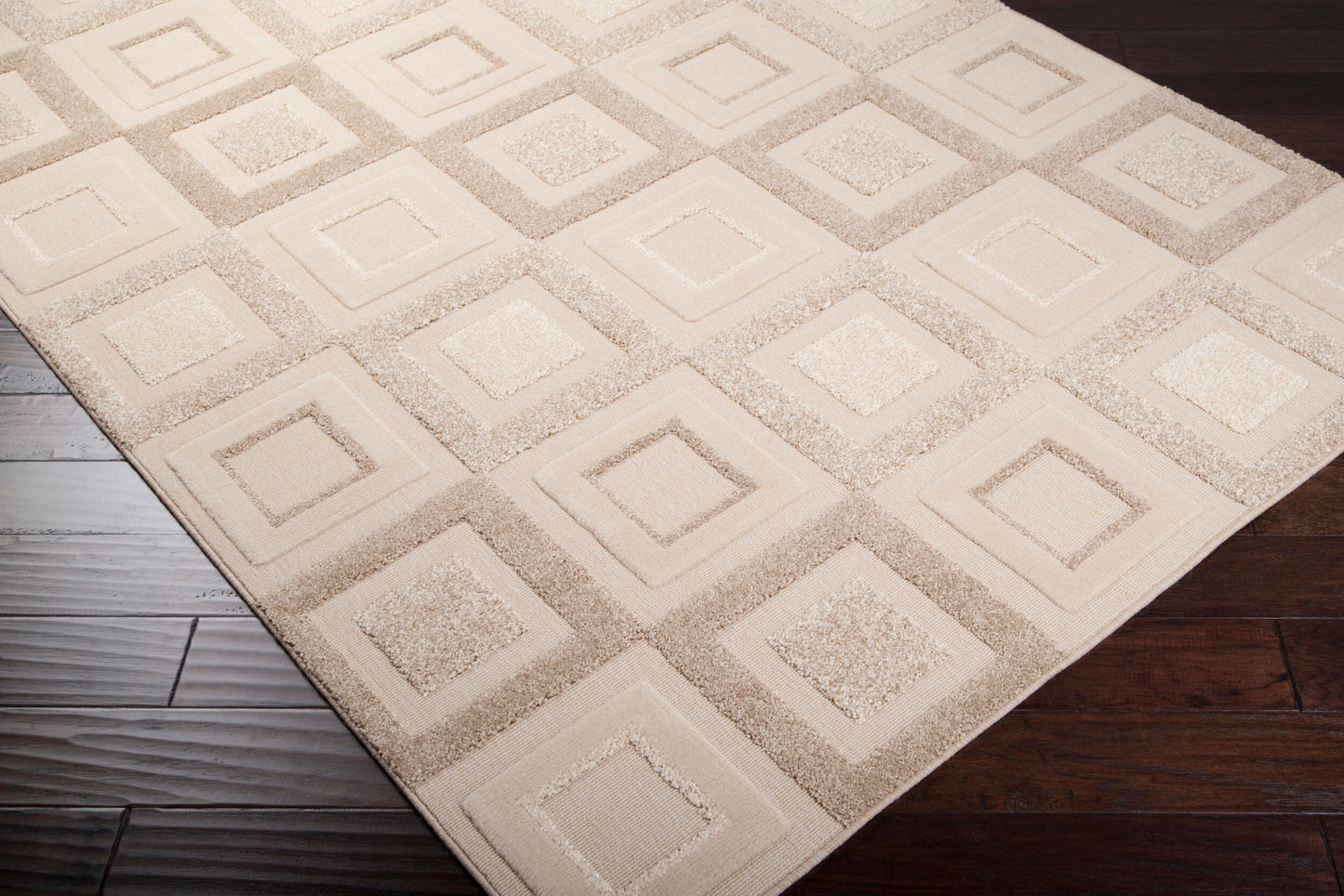 Alfombra decorativa tejida a máquina Brittany-Old BRI-1003 de 2' x 3'