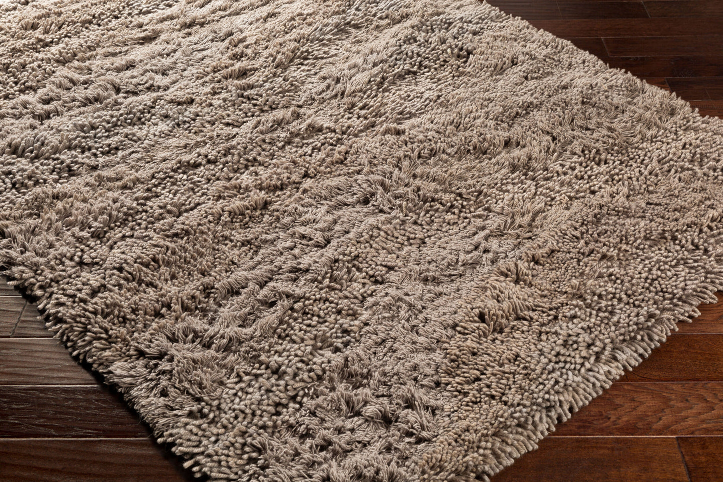 Berkley BRK-3304 8ft Square Handmade Wool Area Rug