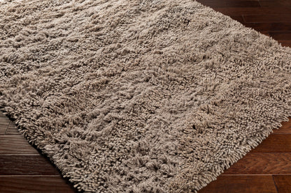 Berkley BRK-3304 8ft Square Handmade Wool Area Rug