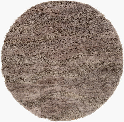 Alfombra redonda de lana Berkley BRK-3304 de 2,4 m, hecha a mano