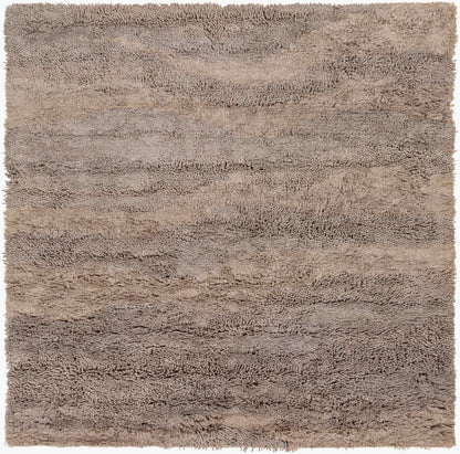 Berkley BRK-3304 8ft Square Handmade Wool Area Rug