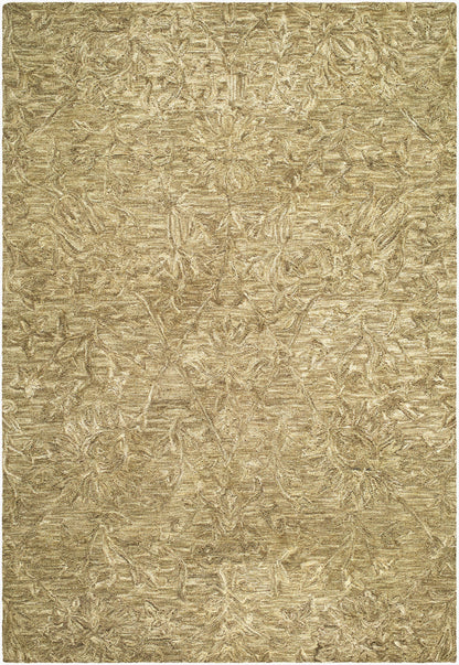 Alfombra decorativa de lana hecha a mano Brady BRL-2303 de 2' x 3'