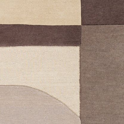 Alfombra decorativa de lana hecha a mano Brooklyn BRO-2305 de 2' x 3'