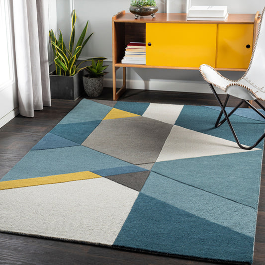 Brooklyn BRO-2306 2' x 3' Handmade Wool Accent Rug