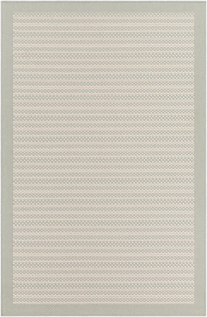 Alfombra decorativa Breeze BRZ-2305 de 2' x 3' para interiores y exteriores, tejida a máquina