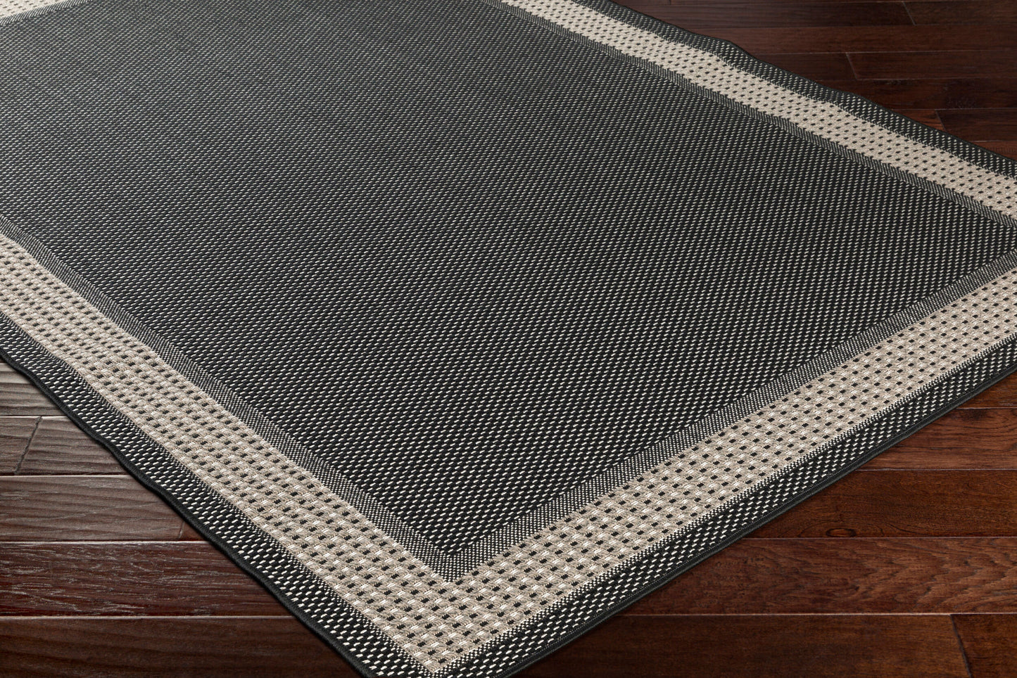 Alfombra tejida a máquina Breeze BRZ-2306 para interiores y exteriores, 1,52 m x 2,13 m