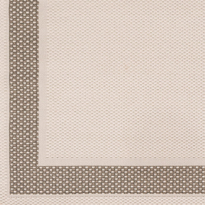 Alfombra Breeze BRZ-2307 de 1,52 m x 2,13 m, tejida a máquina, para interior y exterior