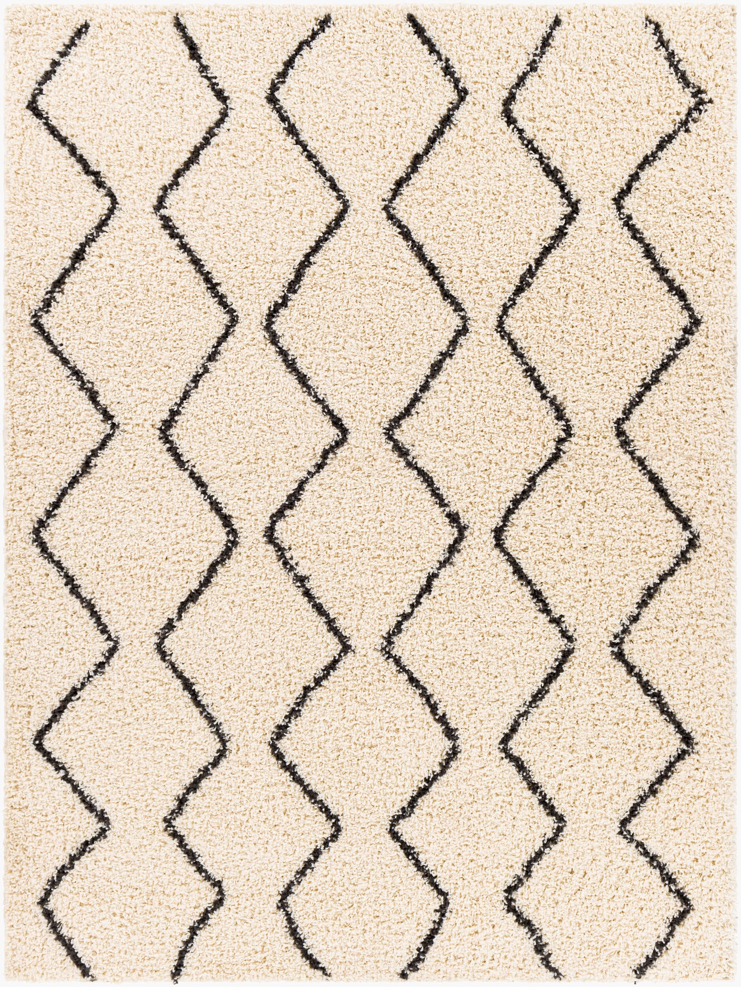 Beni Shag BSH-2302 8' x 10' Machine Woven Area Rug