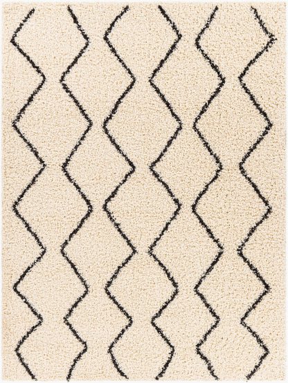 Beni Shag BSH-2302 8' x 10' Machine Woven Area Rug