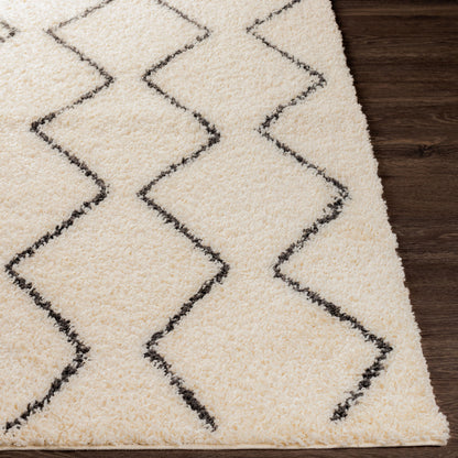 Beni Shag BSH-2302 Alfombra tejida a máquina de 6' x 9'