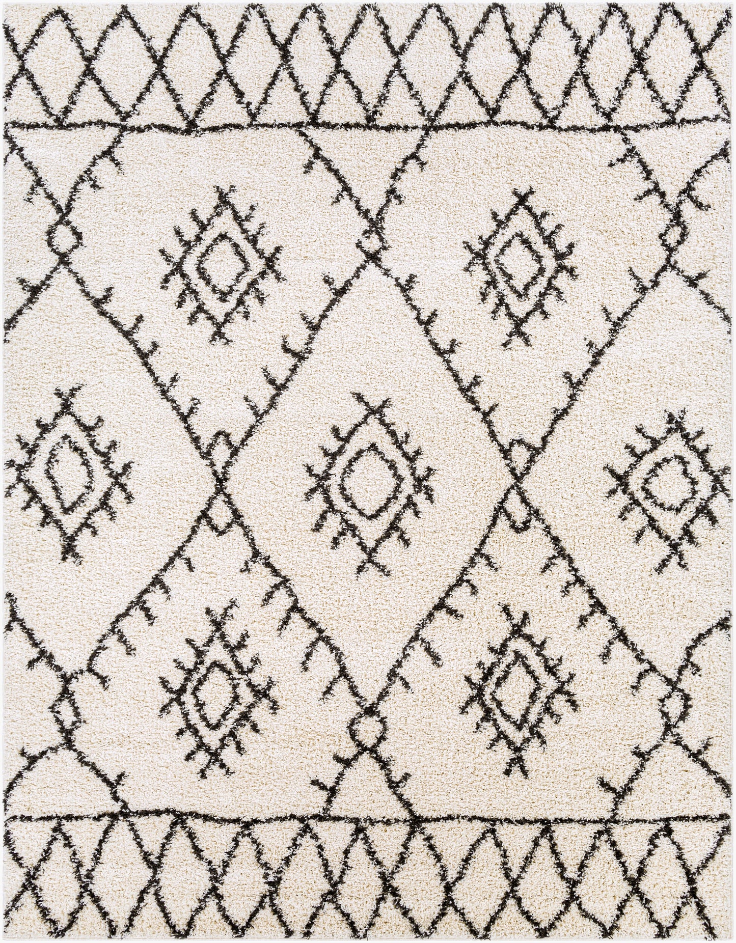 Beni Shag BSH-2303 8' x 10' Machine Woven Area Rug