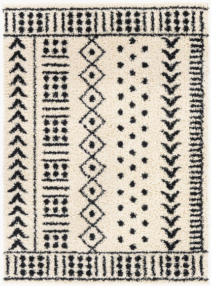 Beni Shag BSH-2305 8' x 10' Machine Woven Area Rug