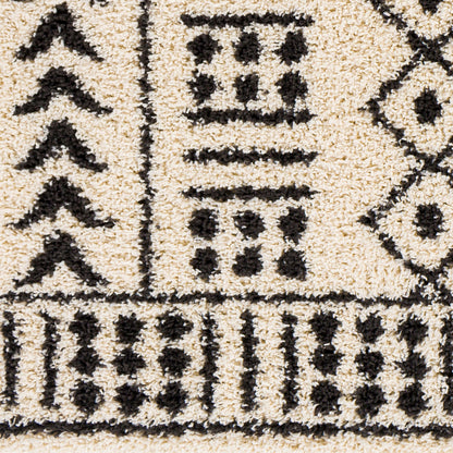 Beni Shag BSH-2305 Alfombra tejida a máquina de 5' x 7'