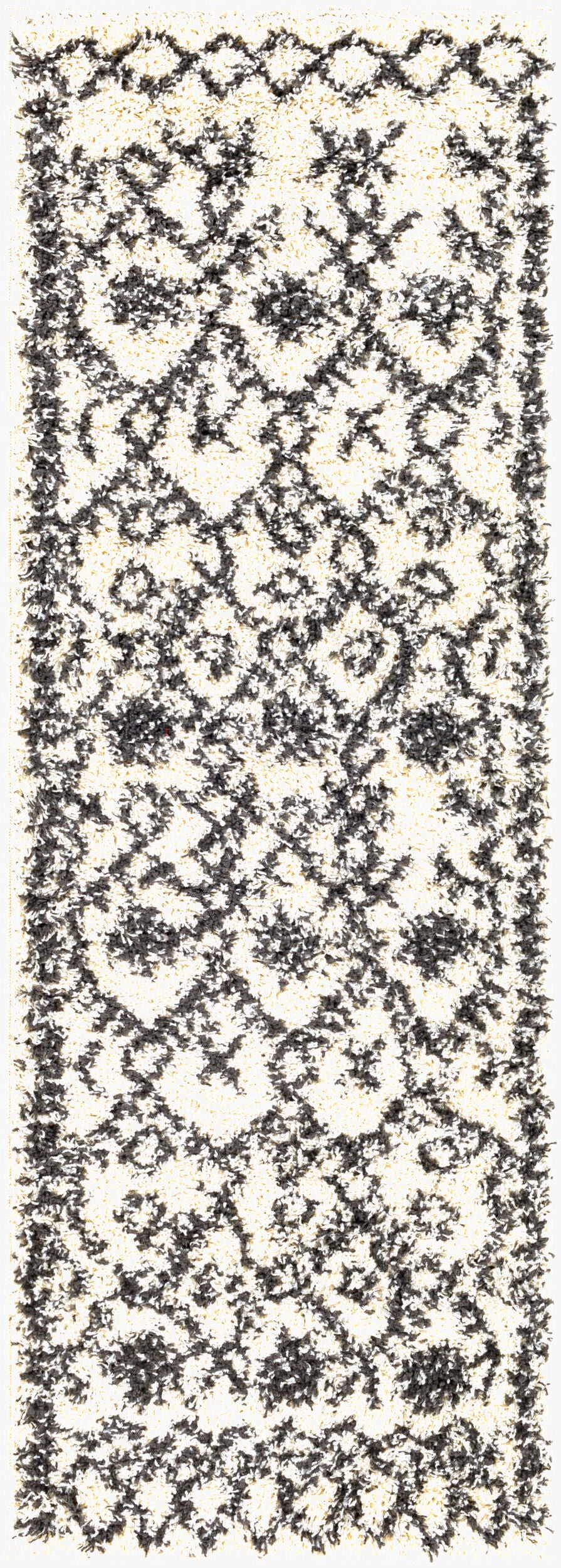 Beni Shag BSH-2306 7ft Runner Machine Woven Runner Rug
