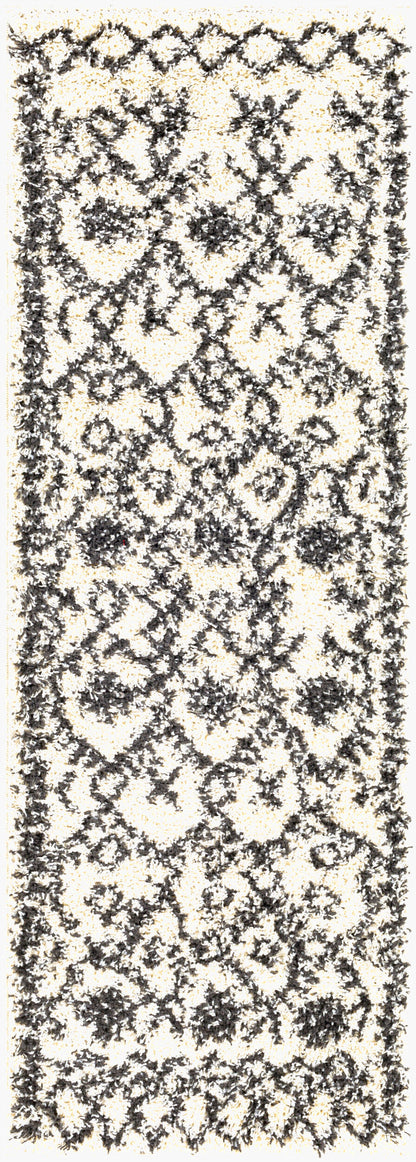 Beni Shag BSH-2306 7ft Runner Machine Woven Runner Rug