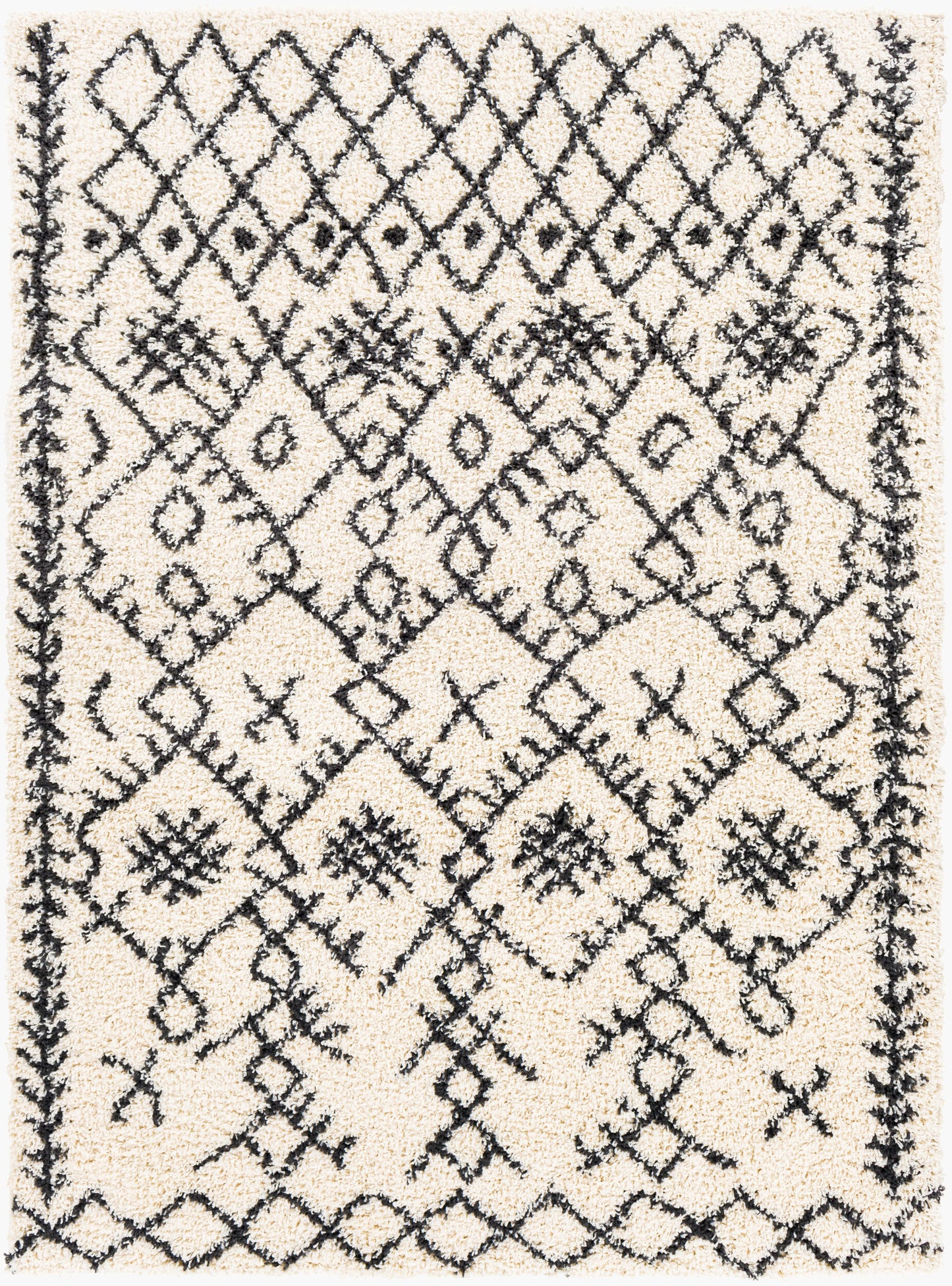 Beni Shag BSH-2306 8' x 10' Machine Woven Area Rug