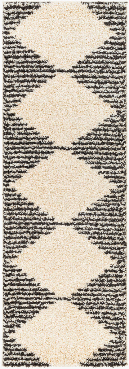 Beni Shag BSH-2308 7ft Runner Machine Woven Runner Rug