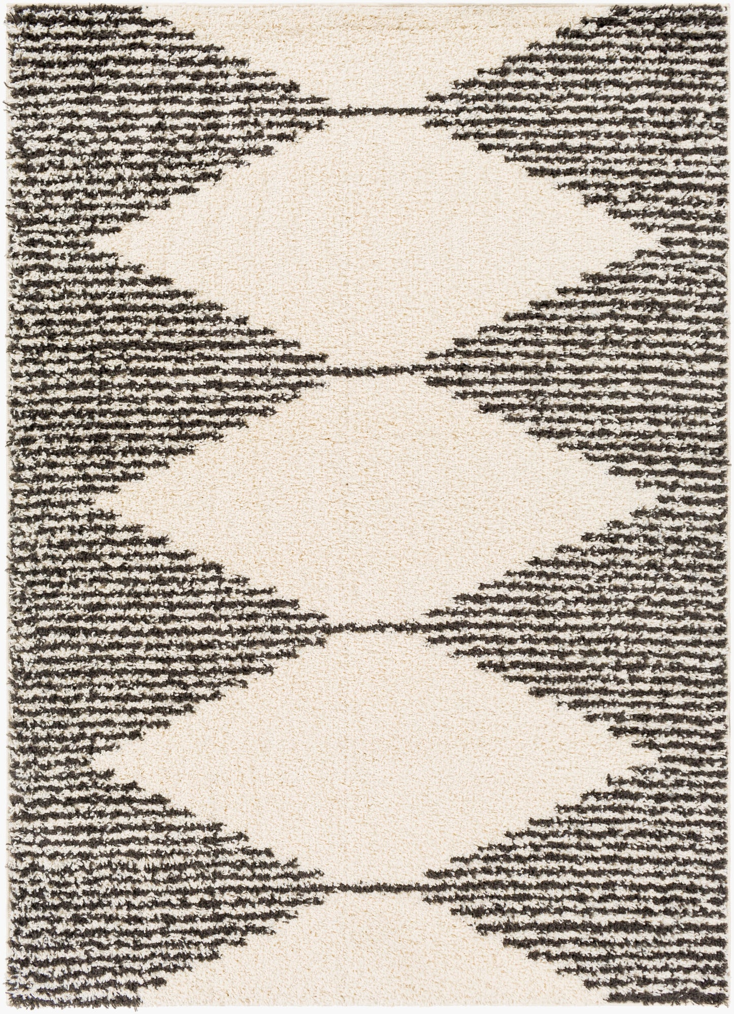 Beni Shag BSH-2308 5' x 7' Machine Woven Area Rug