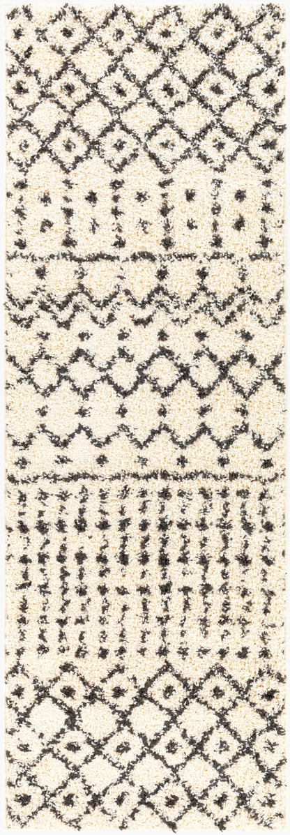 Beni Shag BSH-2309 7ft Runner Machine Woven Runner Rug