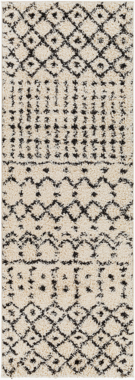 Beni Shag BSH-2310 7ft Runner Machine Woven Runner Rug