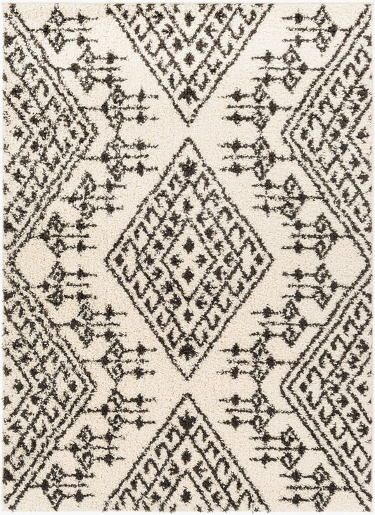 Beni Shag BSH-2311 6' x 9' Machine Woven Area Rug