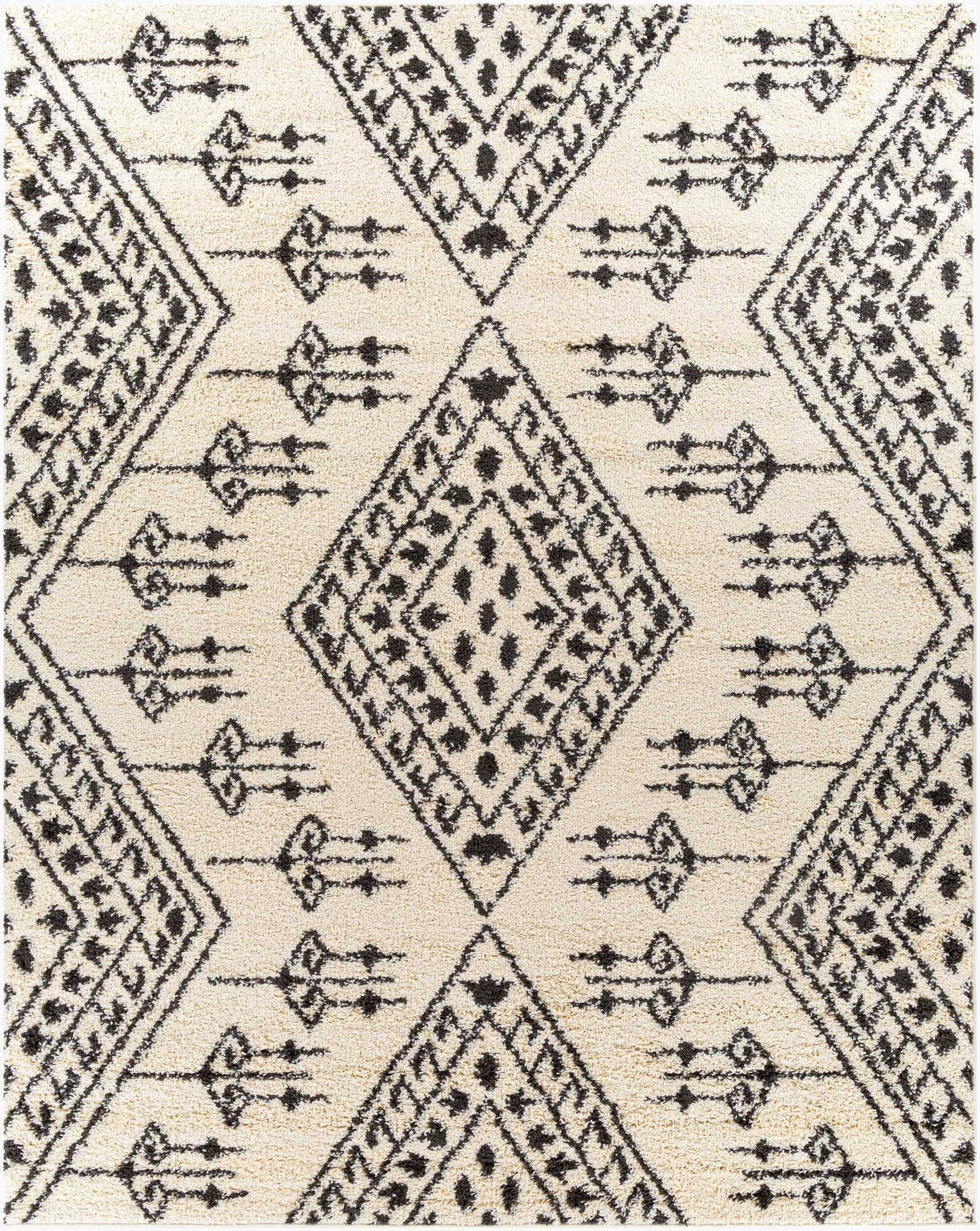 Beni Shag BSH-2311 8' x 10' Machine Woven Area Rug