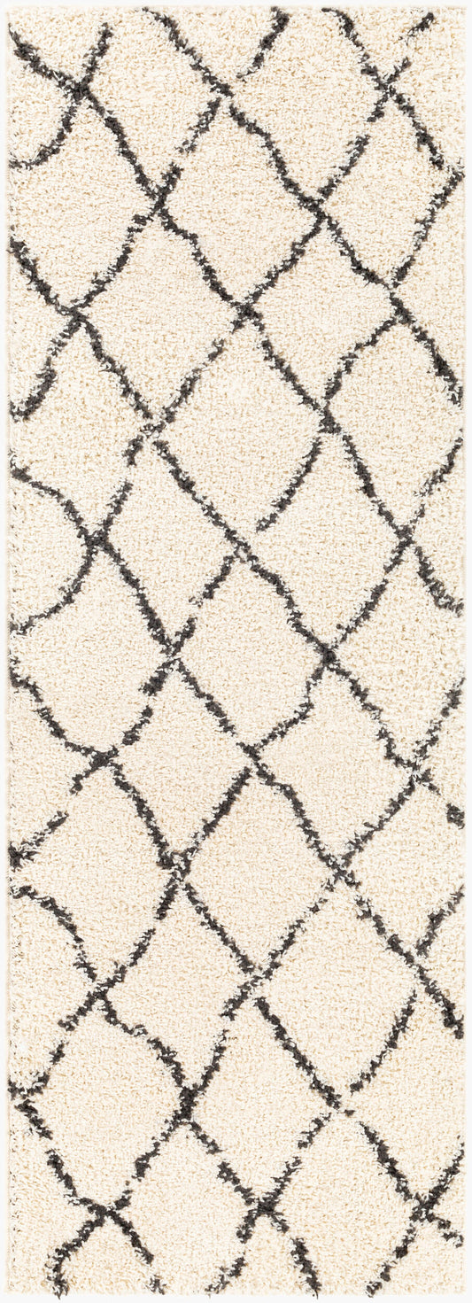 Beni Shag BSH-2312 7ft Runner Machine Woven Runner Rug